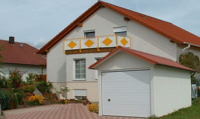 Giebeldachgarage